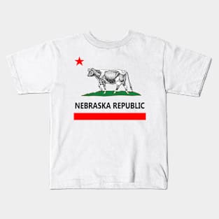 Nebraska Republic Kids T-Shirt